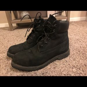 Black Timberland Boots